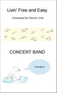 Livin' Free and Easy Concert Band sheet music cover